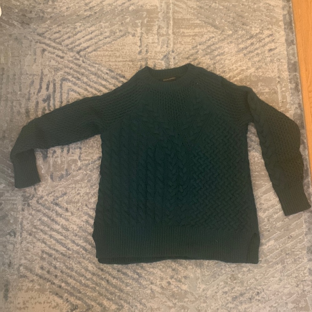 Banana republic emerald green tunic sweater
